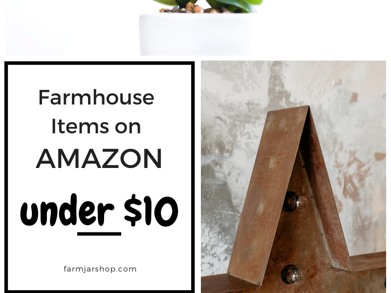 Amazon Farmhouse Finds for under $10